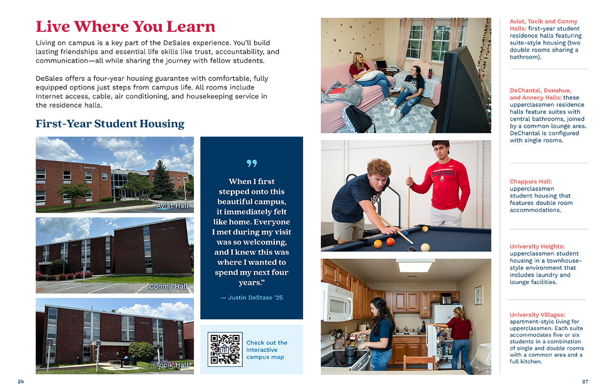 Viewbook Page Example